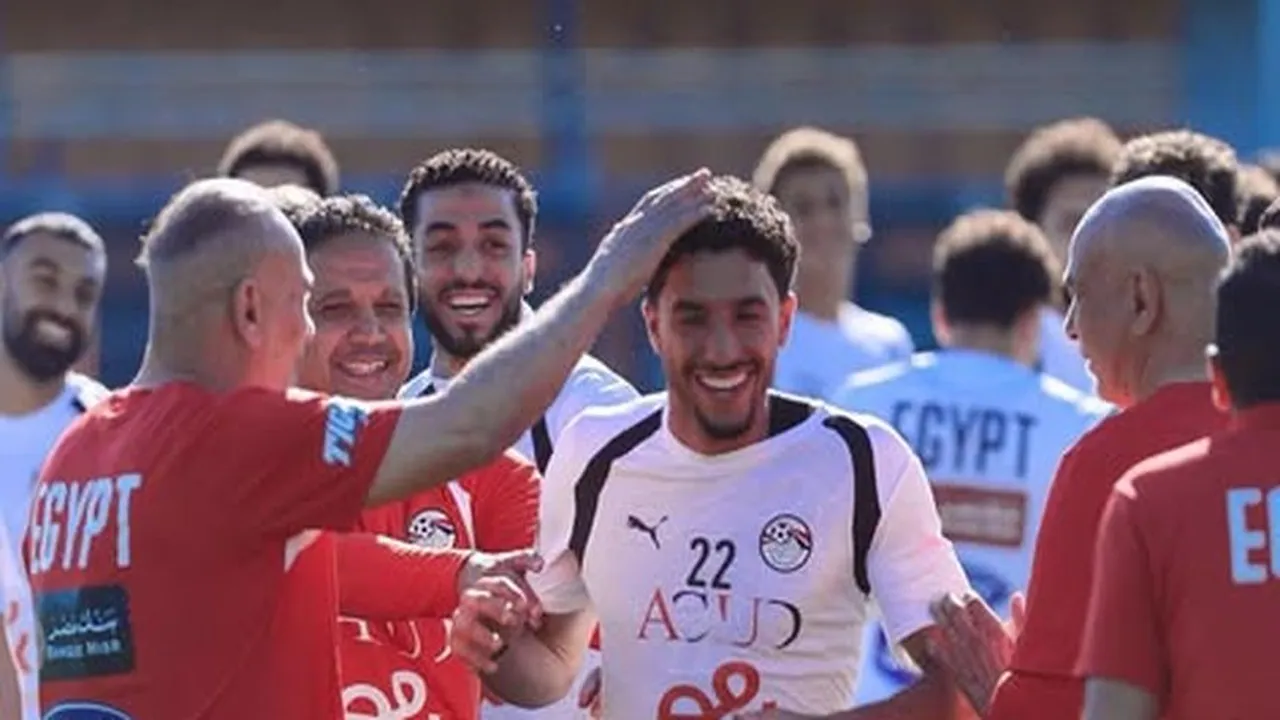 حسام حسن يوجه رسالة هامة للاعبي منتخب مصر قبل مواجهة البرازيل